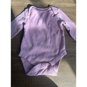 Primark Baby Girl or Baby Boy Plain Purple Onesie